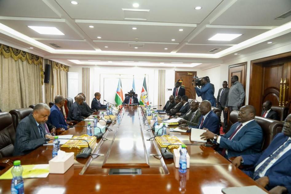African Union High-Level Ad-Hoc Committee meeting with South Sudan officials in Juba