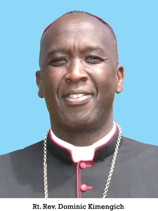 Bishop Dominic Kimengich who witnessed banditry terror in Turkana and Marakwet