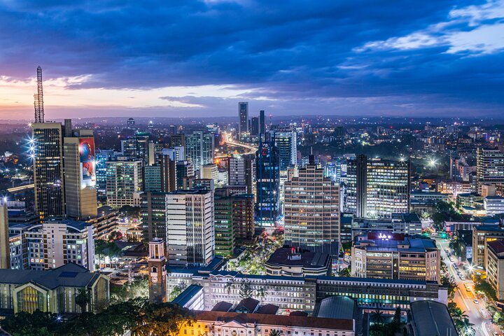 Nairobi Kenya skyline representing the country's future direction and development